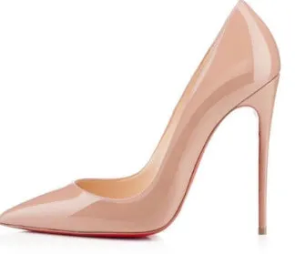 Pointed toe 1red bottom shoes