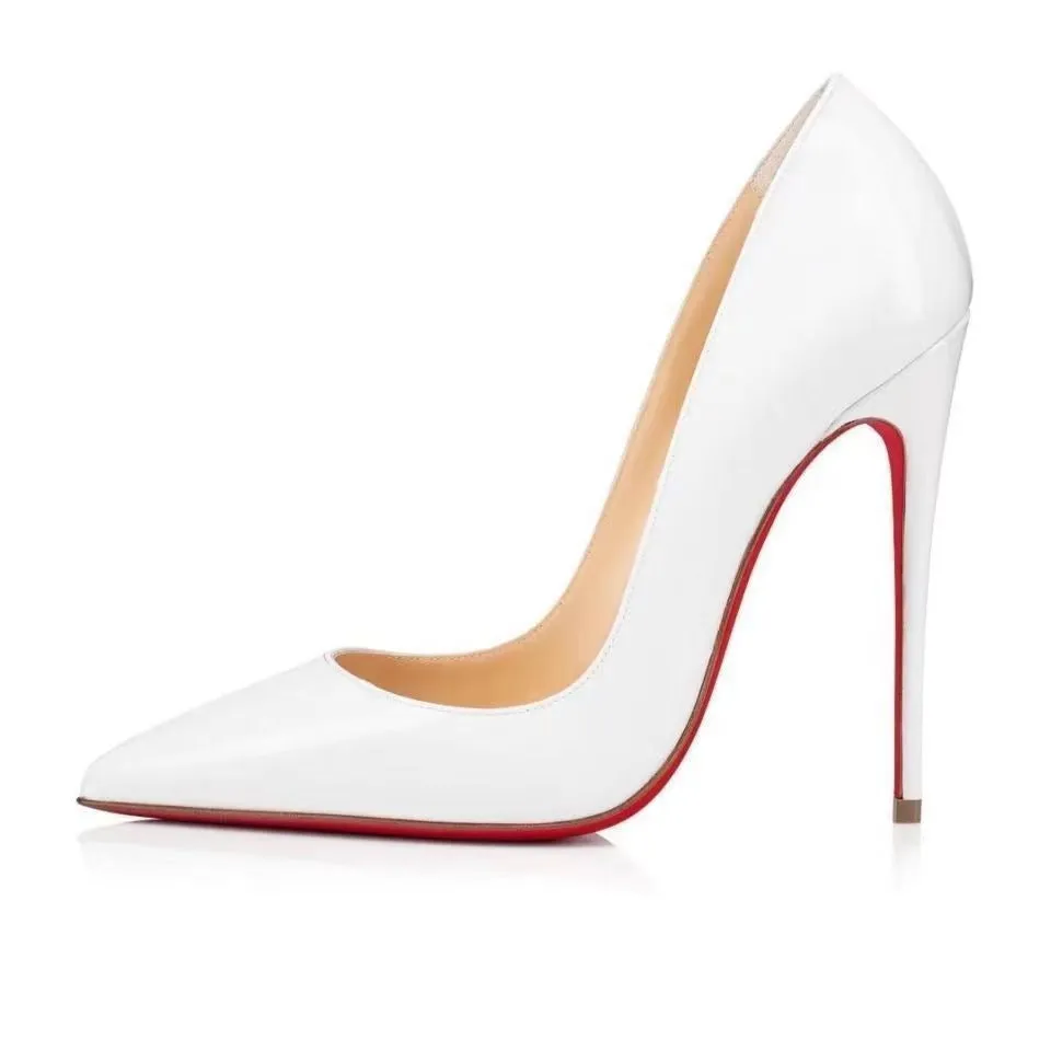 Pointed toe 1red bottom shoes