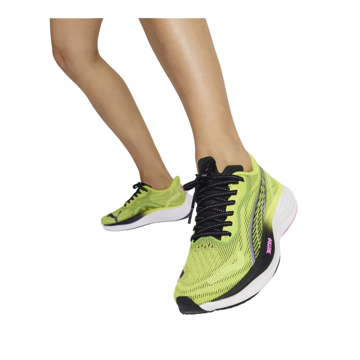 Puma Velocity Nitro 3 Yellow Black SS24 Women's Running Shoes