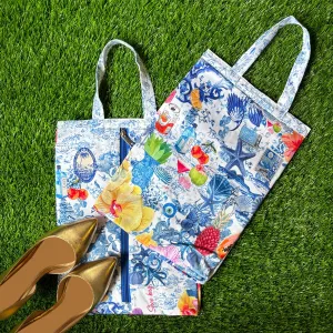 Radiant Garden On Ink Shoe Bag