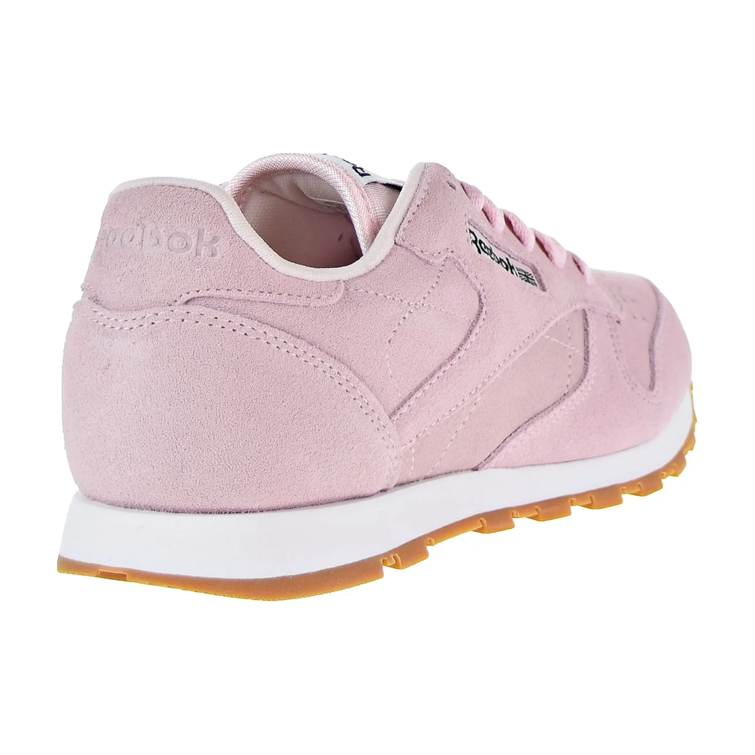 Reebok Classic Leather Pastels Big Kid's Shoes Pink/Classic White