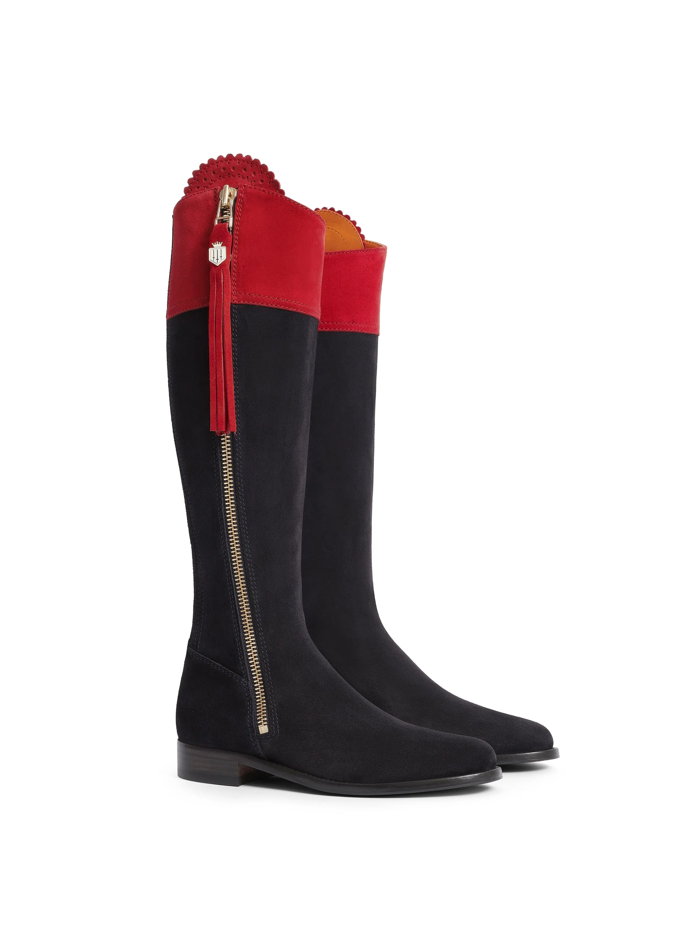 Regina (Regular Fit) - British Equestrian Red & Navy