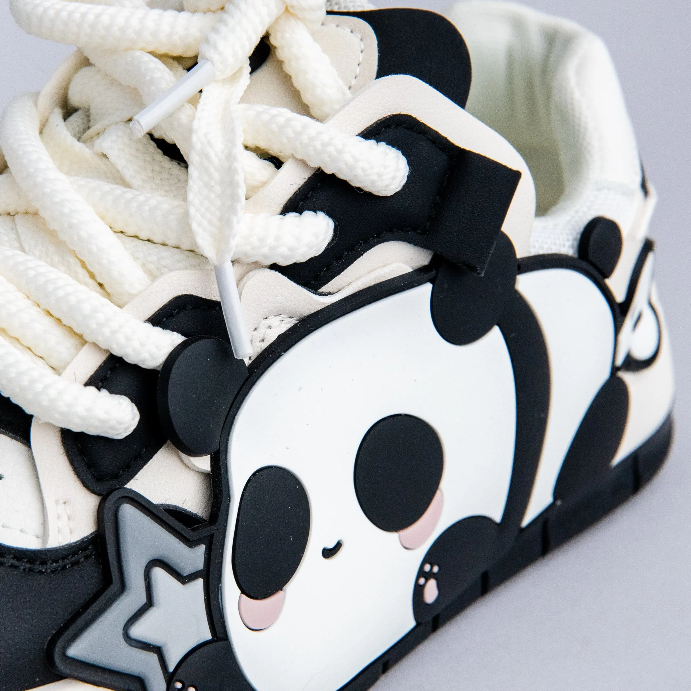 Relaxing Panda Chunky Casual Shoes - Women's