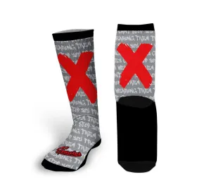 Retro 1 Rebellionaire Banned Socks