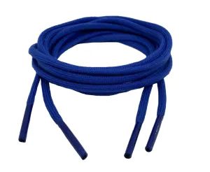 Round Cotton Royal Blue Shoelaces - 3mm wide