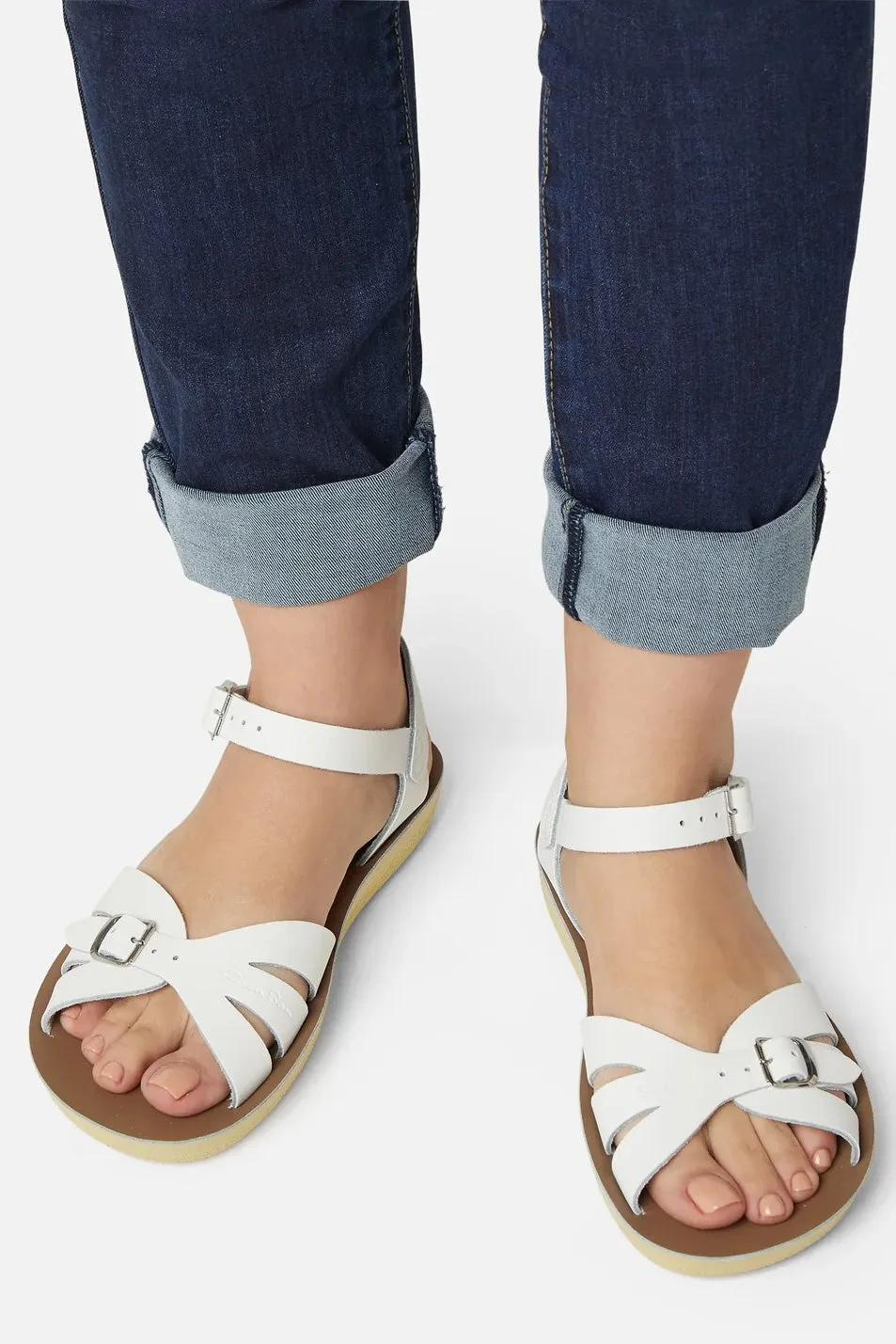 Salt - Water Boardwalk White Sandals