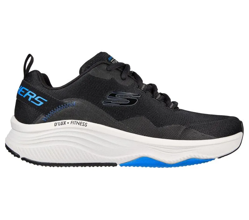 SKECHERS RELAXED FIT: D'LUX FITNESS -  ROAM FREE - 232358 - BLK