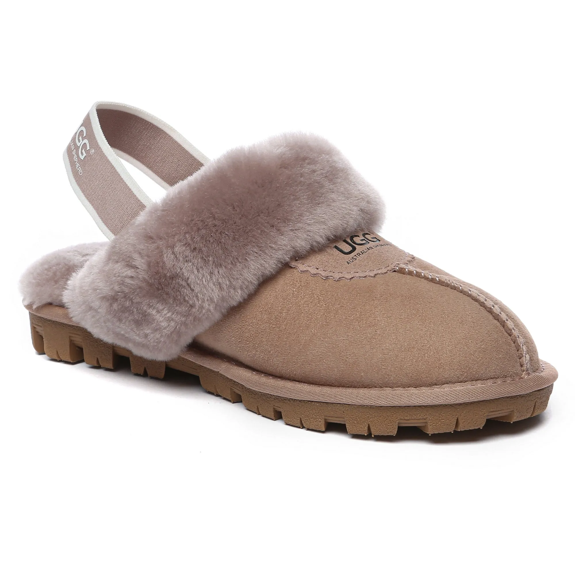 Slingback Premium Anti-Slip UGG Slippers