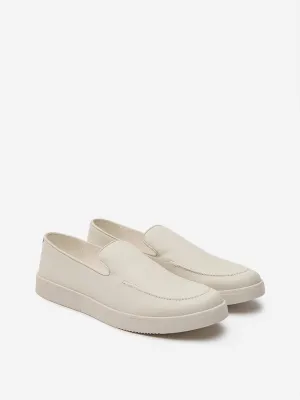 SOLEPLAY White Slip-On Loafers