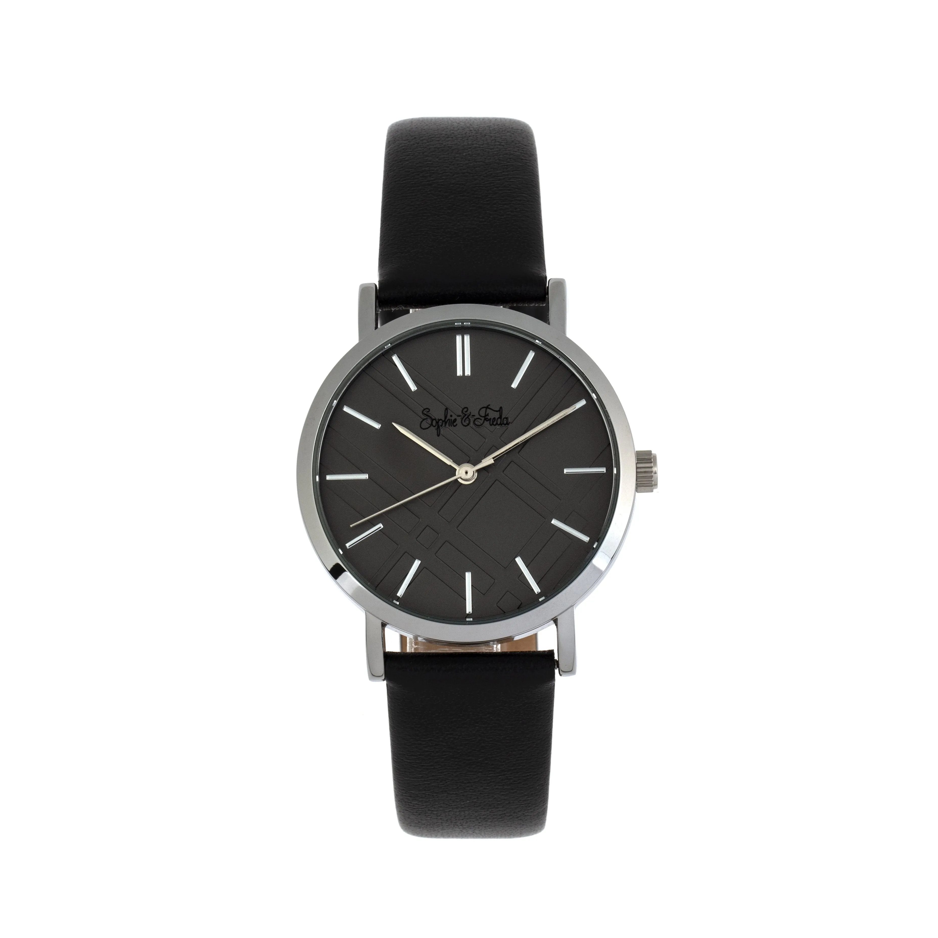 Sophie and Freda Budapest Leather-Band Watch