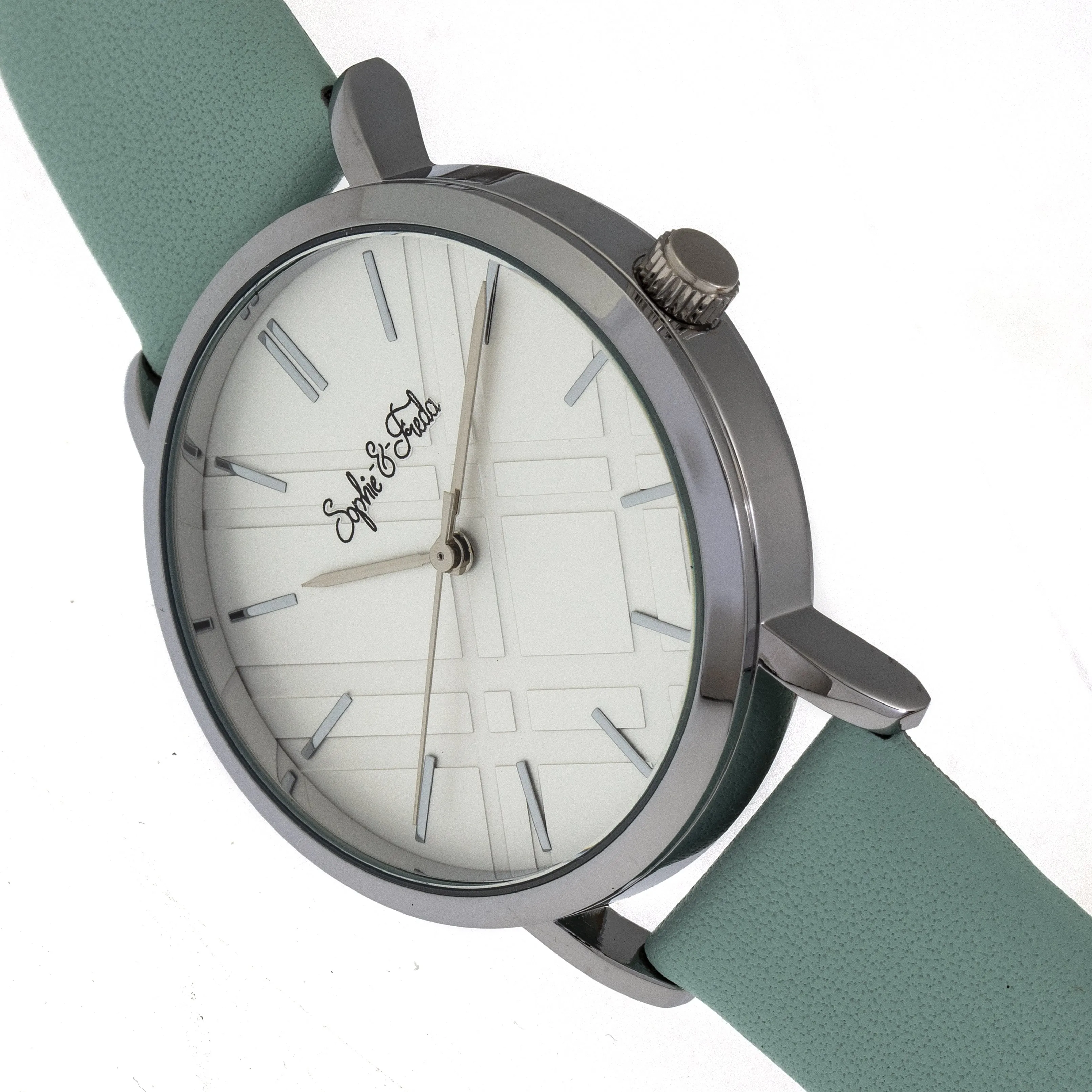 Sophie and Freda Budapest Leather-Band Watch