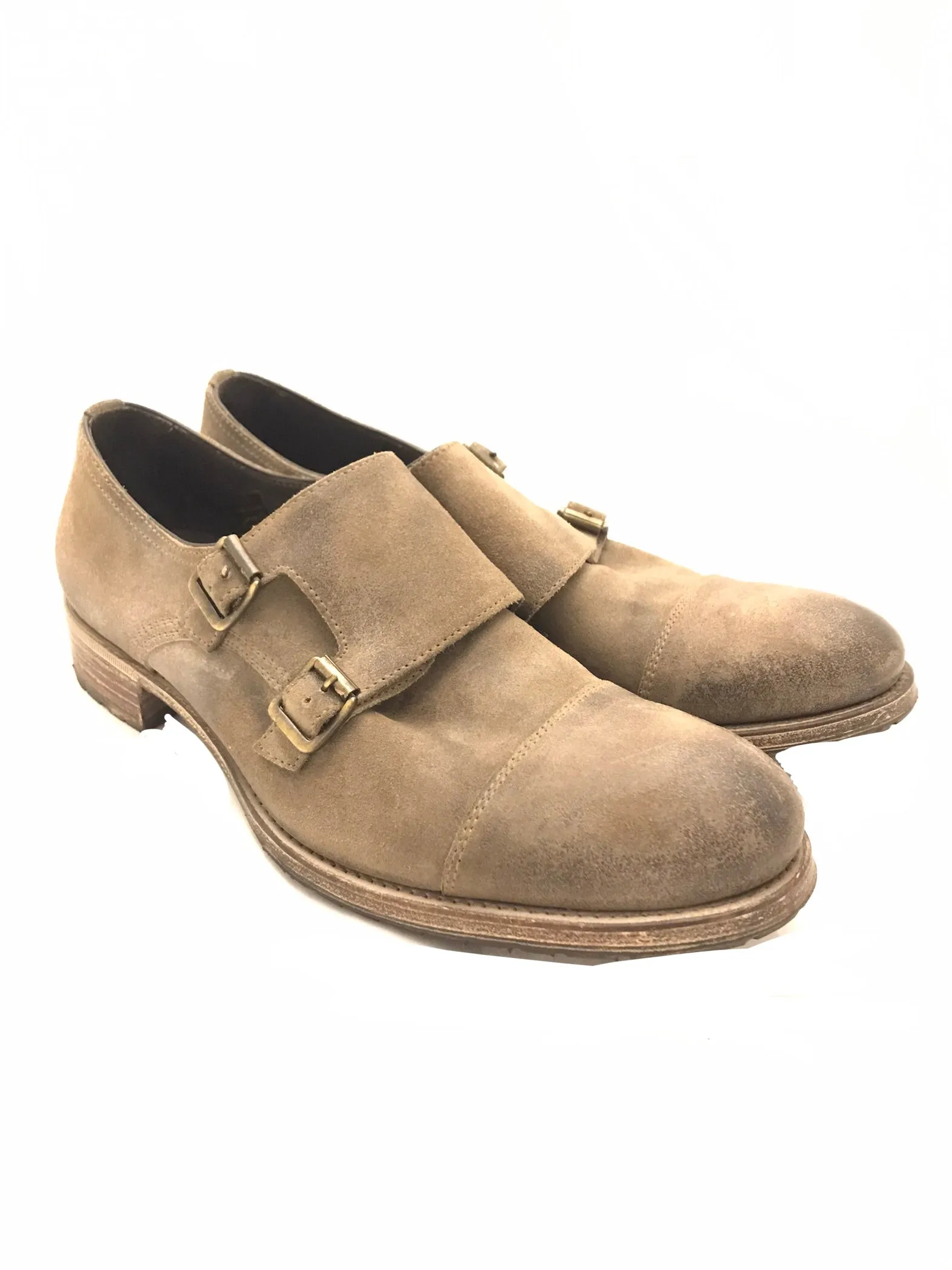 'Sunday Buckle' Suede Shoes