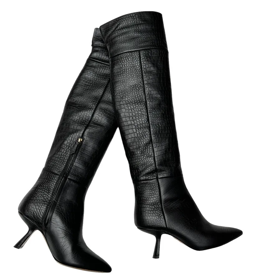 Tall Black Boots - 7.5