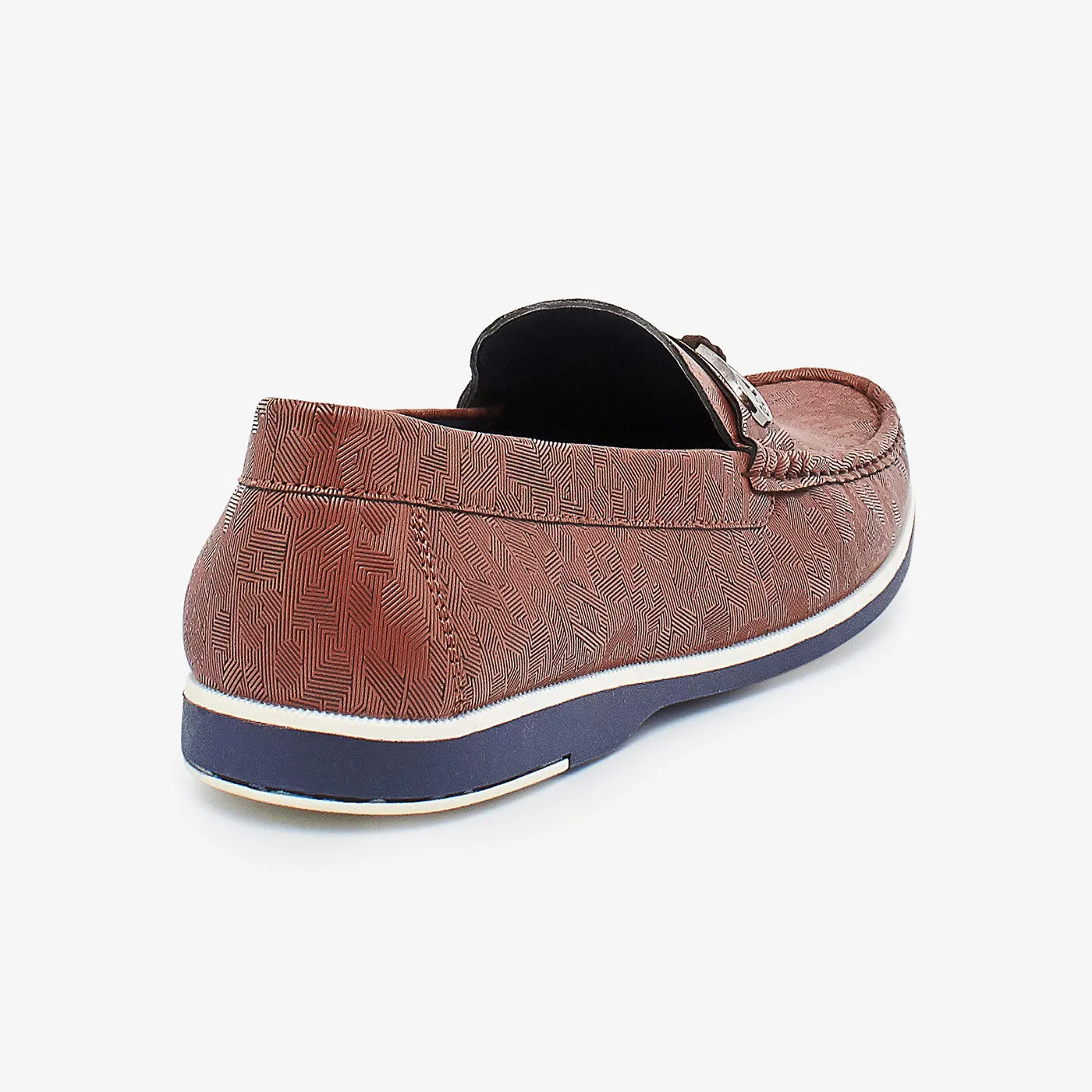 Textured Mens Loafers