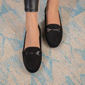 The Angelus Black Women's Dress Loafers Tresmode