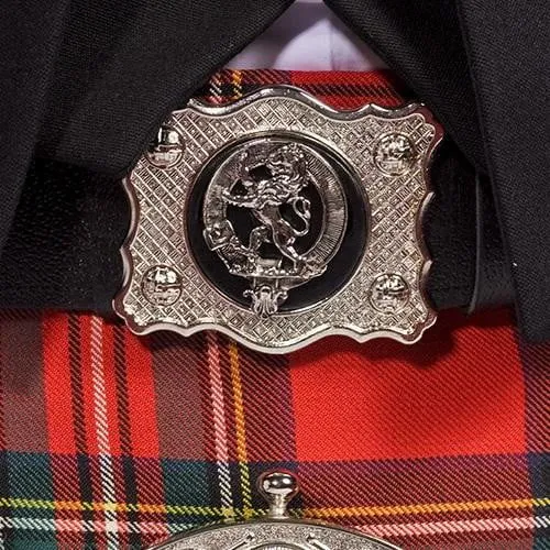 The Clansman Prince Charlie Jacket Full Dress Clan Crested Heavyweight Kilt Outfit - Made to Order