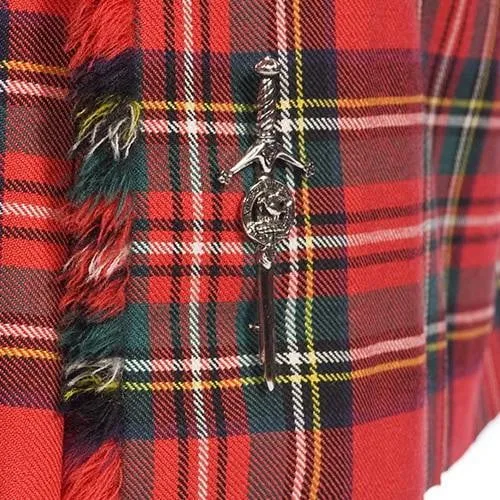 The Clansman Prince Charlie Jacket Full Dress Clan Crested Heavyweight Kilt Outfit - Made to Order