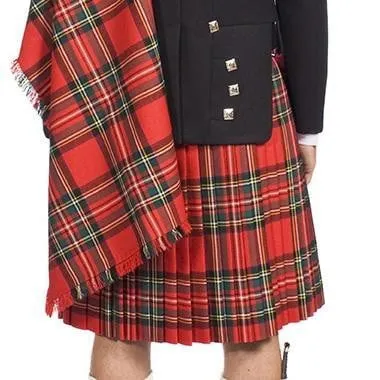 The Clansman Prince Charlie Jacket Full Dress Clan Crested Heavyweight Kilt Outfit - Made to Order