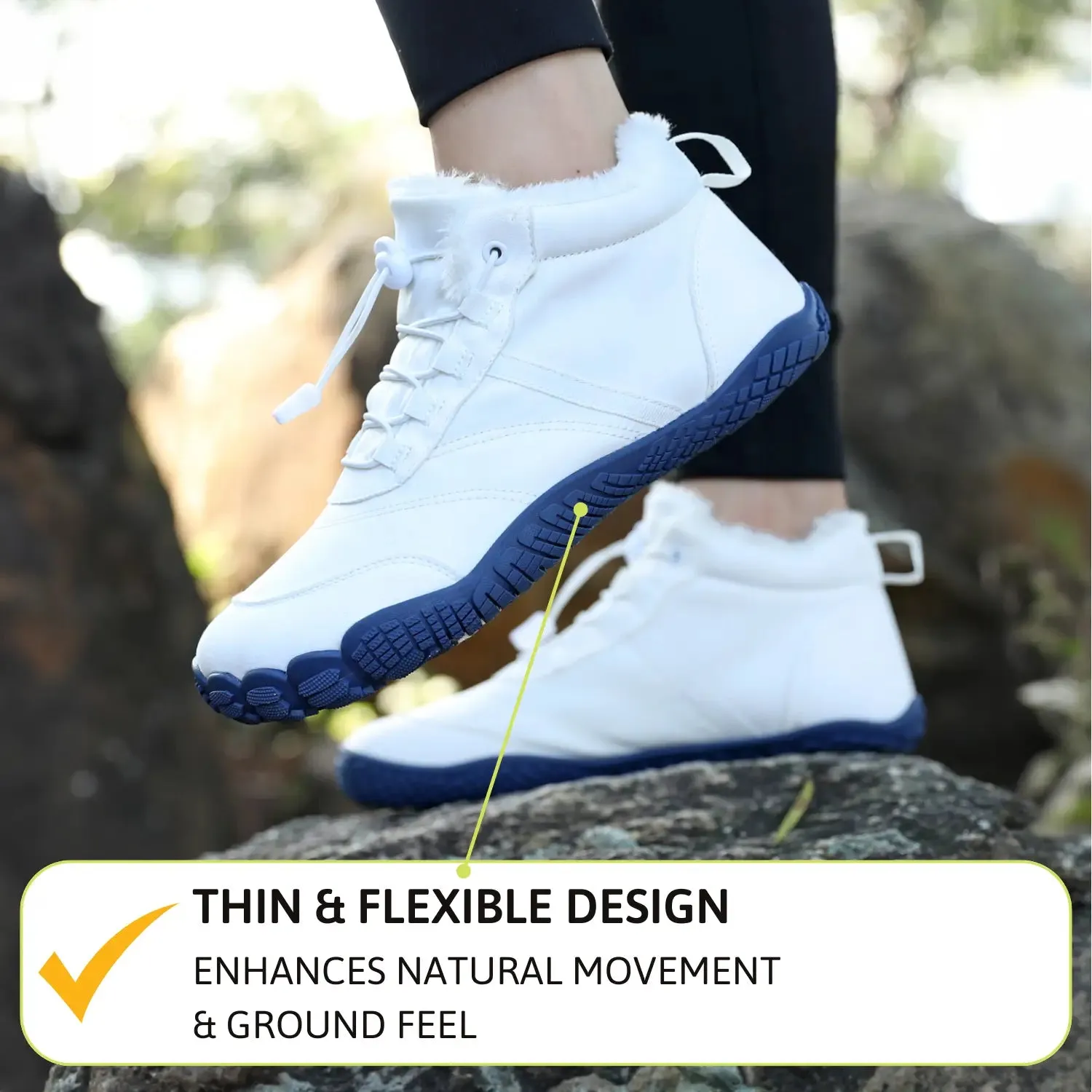 Thermo V2 - Premium water-repellent barefoot shoes