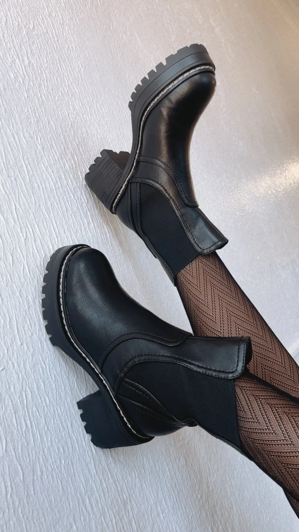 Torren Heeled Boots, Black