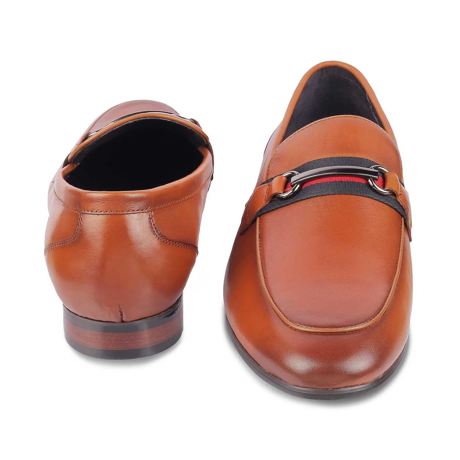 Tresmode Merci Brown Men's Leather Loafers