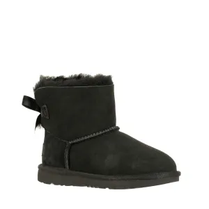 UGG Unisex-Child Mini Bailey Bow Ii Boot, Black