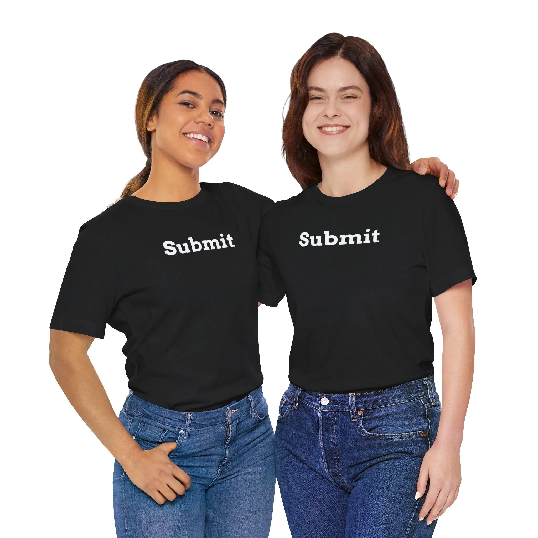 Unisex Jersey Short Sleeve Tee - "Submit"