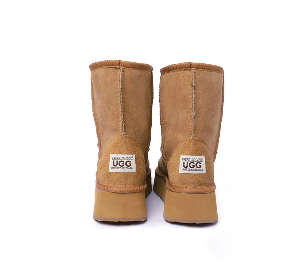 Urban UGG® UGG Boots Australian Made Sheepskin Wool Short Platform