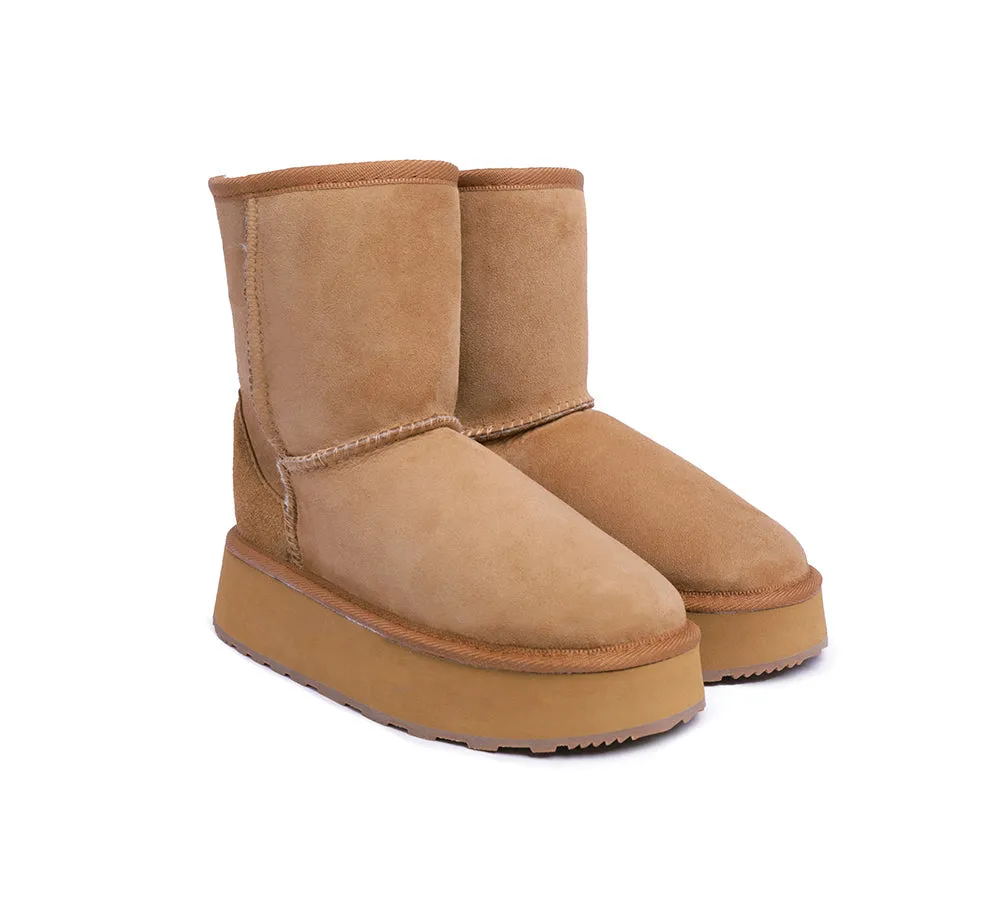 Urban UGG® UGG Boots Australian Made Sheepskin Wool Short Platform