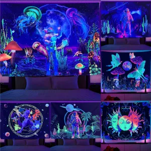 UV Light Emitting Neon Hanging Cloth | Brodtica.com