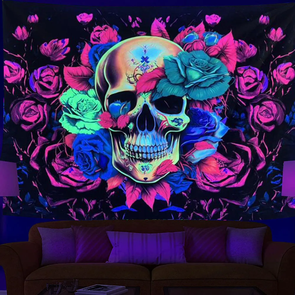 UV Light Emitting Neon Hanging Cloth | Brodtica.com