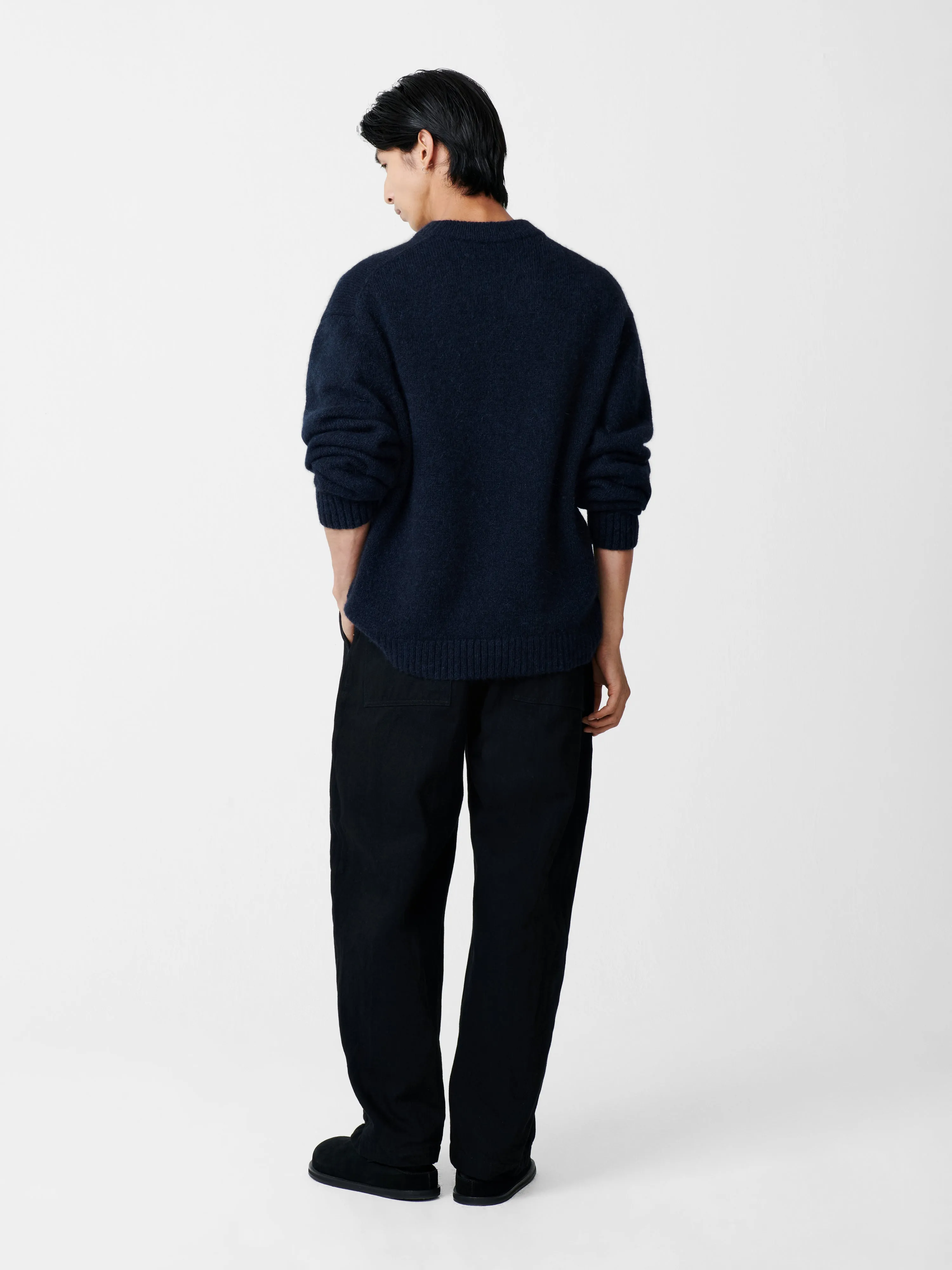 Vico Knit in Darkest Navy