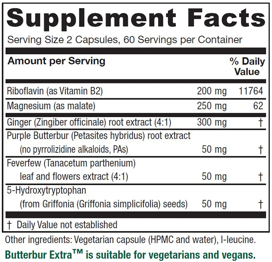 Vitanica Butterbur Extra