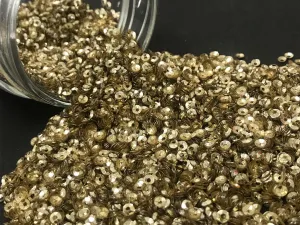 Water Golden Bowl Plastic Sequins(Wholesale)