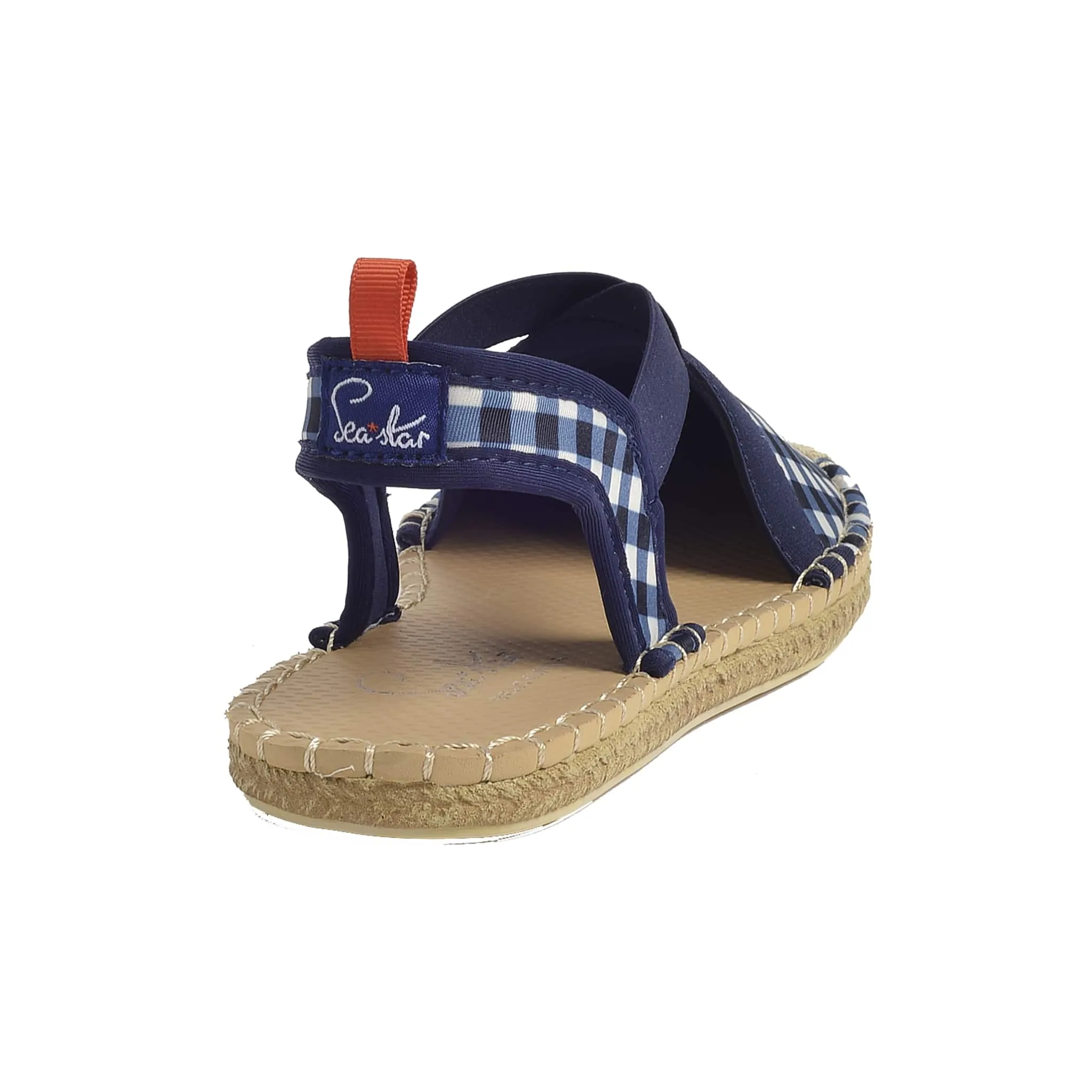 Women's Seafarer Slingback -- Navy Gingham